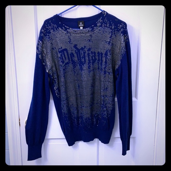 Versace Sweaters - Vintage (early 2000s) Versace “Defiant” Sweater Versace Sweaters - Vintage (early 2000s) Versace “Defiant” Sweater